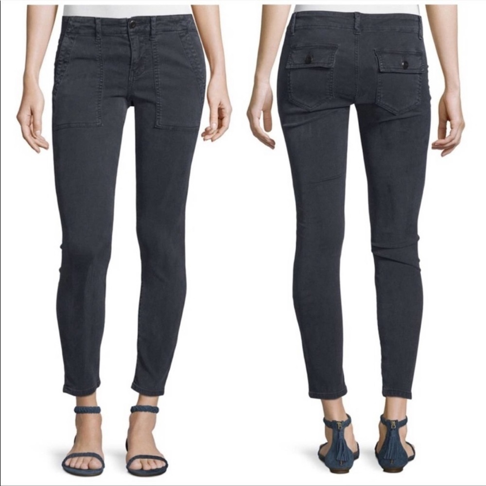 THE GREAT | Button fly crop Skinny Pant